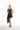 IMOGENE DRESS - CHOCOLATE